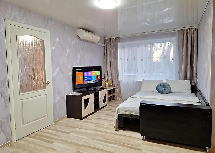 Апартаменти У Центрі. Вул. Пушкіна, 31/25. Мережа Alex Apartments. Безконтакне Заселення 24/7 Цілодобово. Відрядні Документи.